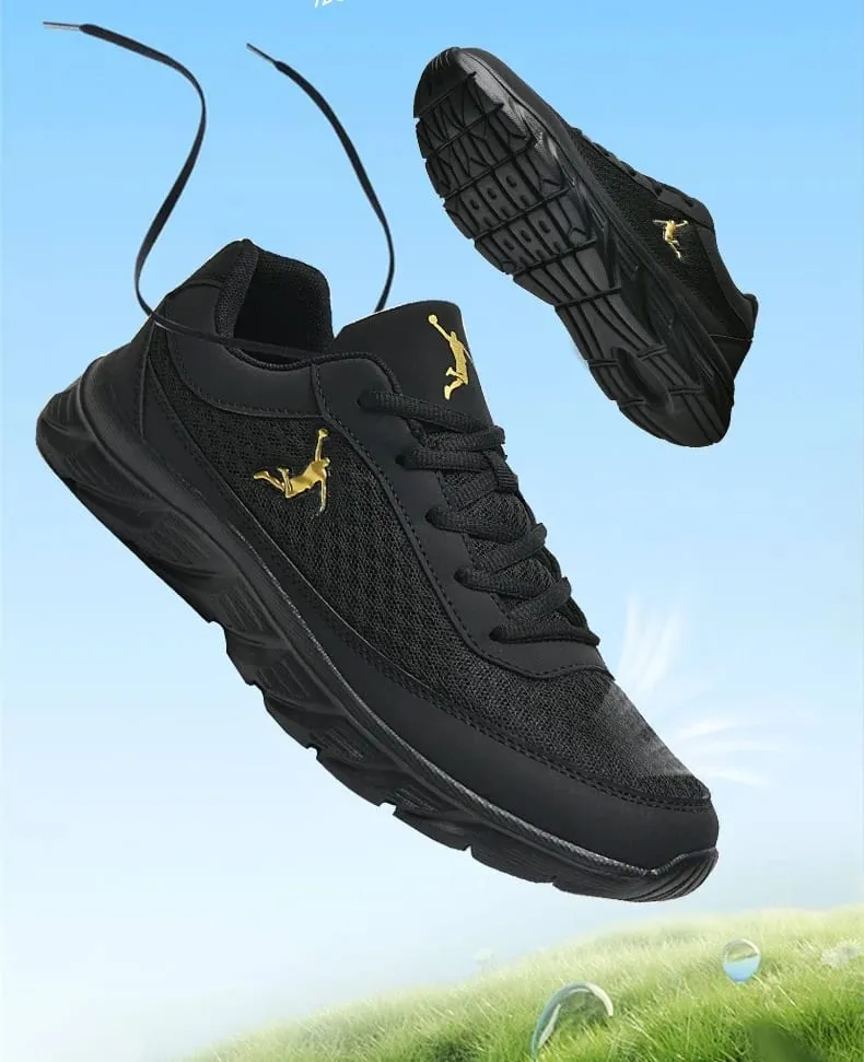 Summer Men's Shoes Breathable Mesh Sneakers Men's Lightweight Mesh Casual Running Shoes Outdoor Hiking Shoes Plus Size 39-47