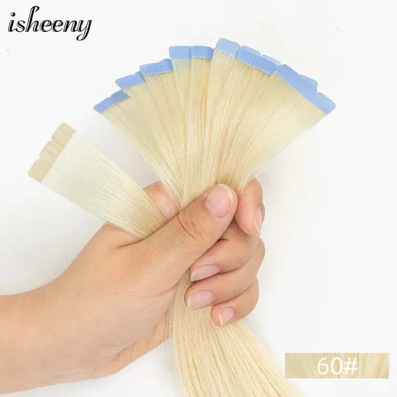 12 "-20'' ที่มองไม่เห็น MINI เทปต่อผมมนุษย์กาวที่มองไม่เห็นไม่มีรอยต่อเทปธรรมชาติตรง 10 ชิ้น/แพ็ค — image 9