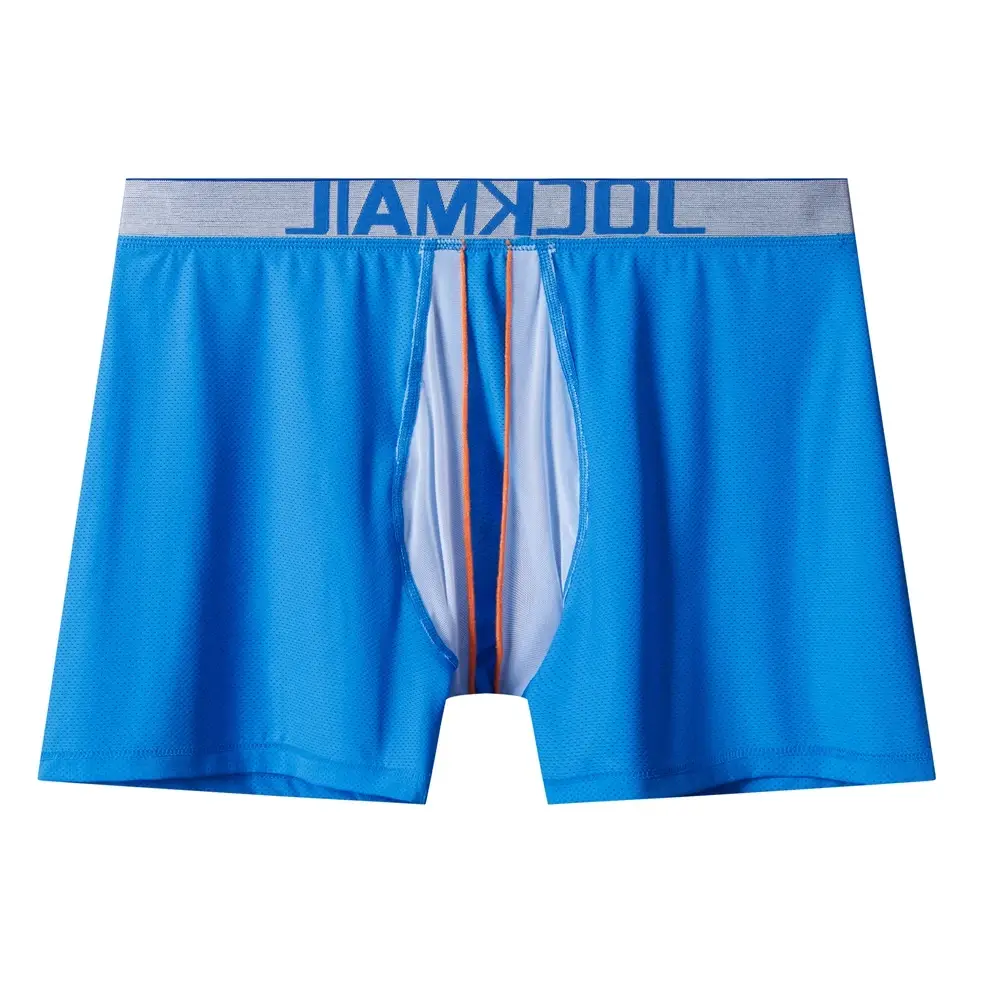 Sexy Men Underwear Men's Boxer 3D Hammock-shaped Pouch Designed Breathable Mesh Panels Men Boxershorts Trunk Male Underpants — image 22