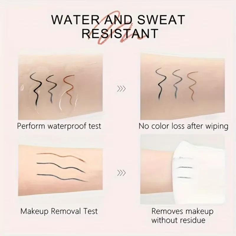 Pelapik Bibir Matte Kalis Air 6 Warna - Formula Tidak Pemindahan Tahan Lama Kemasan Matte 6 Warna Serbaguna — image 5