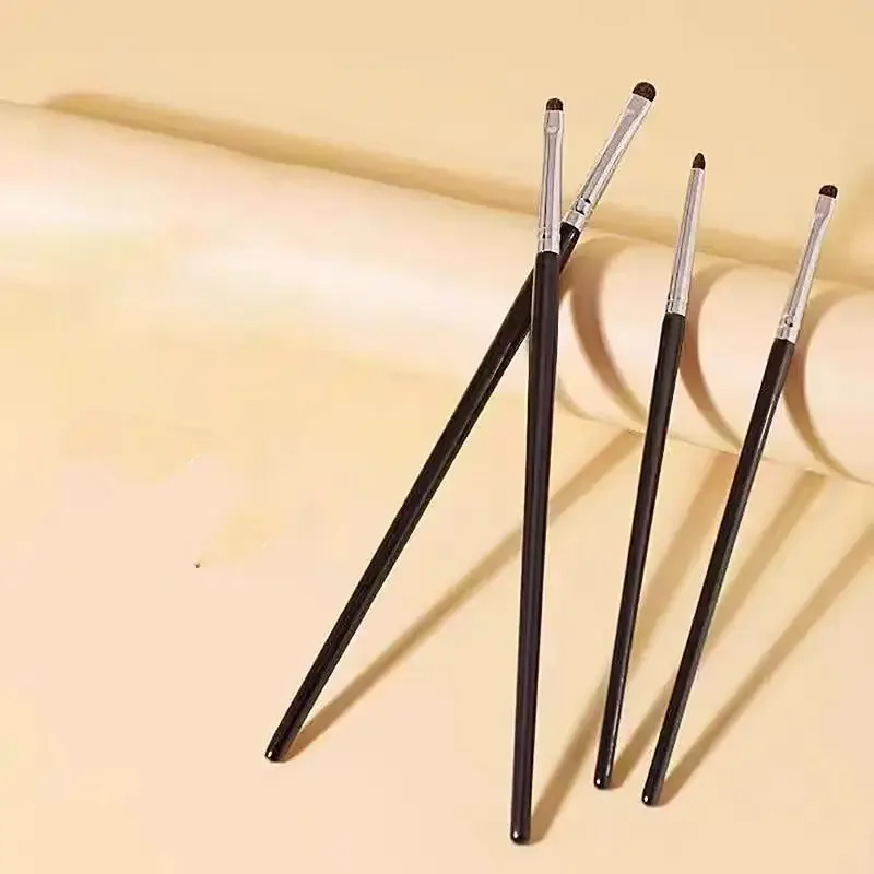 4/6Pcs Berus Calit Bawah Mata Berus Celak Lembut Alat Solekan Mata Sempurna Set Berus Perincian Mata Berus Pembayang Mata Rambut Kuda