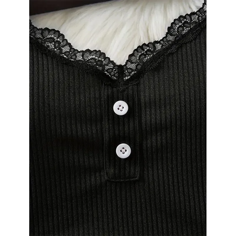 ชุดชั้นในสตรีชุด Bra และชุดกางเกง Panty ชุดสีทึบ Loungewear เครื่องแต่งกายที่ใกล้ชิดลูกไม้รัดตัว PLUS ขนาด 2 ชิ้นชุดชั้นใน — image 3