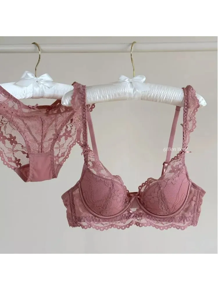 Sexy Spitzen-Push-up-BH für einen größeren Look, Minimizer, schlankmachender Bügel, Unterstützung, seitliches Fett, kein Durchhängen, Stahlring, Übergröße — image 6