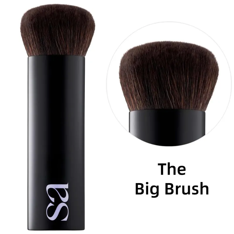 The Big Liquid Foundation Brush Fluffy Mjuk sminkborste för flera användningsområden för polering av blandning