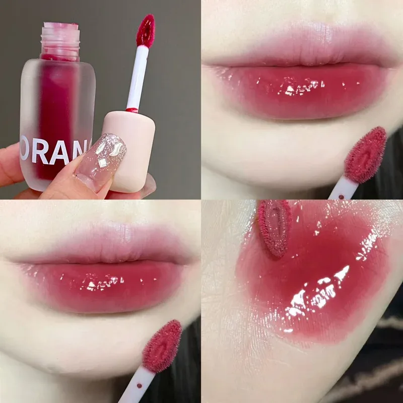 Matte Frosted Lip Gloss ลิปสติกเนื้อลิควิดไม่เหนียวเหนอะหนะให้ความชุ่มชื้น พิกเมนต์สีริมฝีปาก เครื่องสำอางแต่งหน้ารายวัน — image 8
