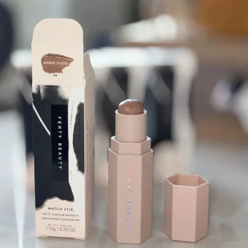 Fenty Beauty Multi-สี Contour Stick คอนซีลเลอร์ Facial 3D Diamond Highlight ไม่ซีดจาง Water GLOSS Lip Glaze GLOSS เครื่องสำอาง — image 13