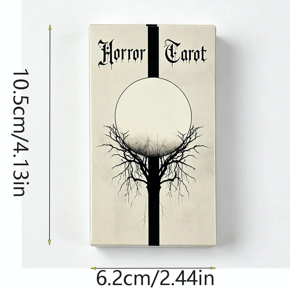Mystery Horror Tarot Deck 78 Card Set For Divination Power Exploration and Psychic Insight | Halloween and Christmas Gifts — image 6