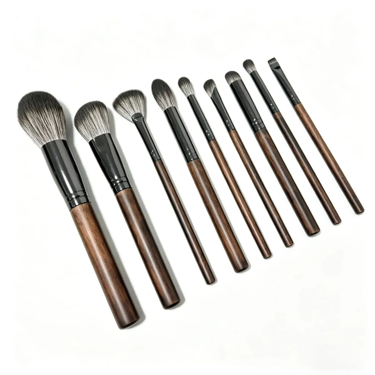 9 pièces fard à paupières pinceaux de maquillage professionnel pli mélange Shader kist dlya teney brovey brochas maquillaje outil de beauté cosmétique — image 3