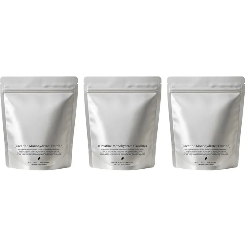 Kreatin-Monohydrat-Taurin-Feinpulver-Ergänzung, tägliche Unterstützung für das Sporttraining für Männer und Frauen, 180 g, 30-Tage-Versorgung — image 9