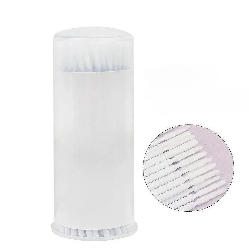 100 Stück Einweg-Spiral-Mascara-Applikator Wimpernbürsten Wimpernverlängerung Make-up-ToolsBürstengriff Microbrush — image 9