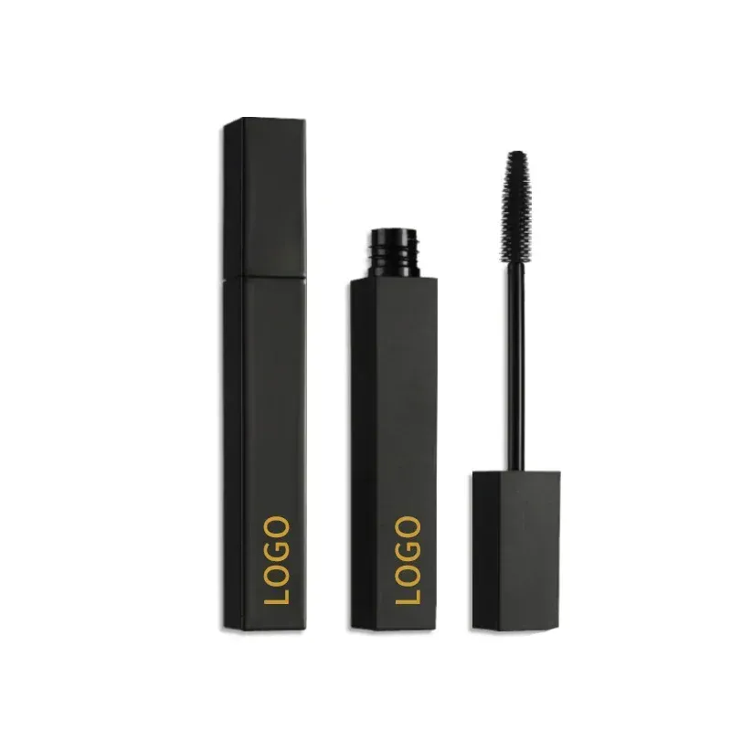 Individuelles Logo 8g Mascara Private Label Silikonbürste Reinschwarze Wimpern Wischfreies, wasserfestes Augen-Make-up Großhandel Vegan — image 4