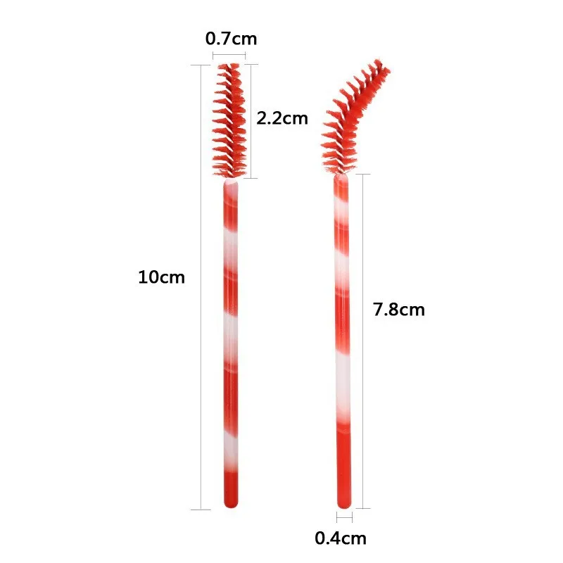 Spazzole per ciglia usa e getta Pennello per sopracciglia Bacchette per mascara Applicatore Strumenti per estensione ciglia cosmetiche Bobine per ciglia per trucco — image 6