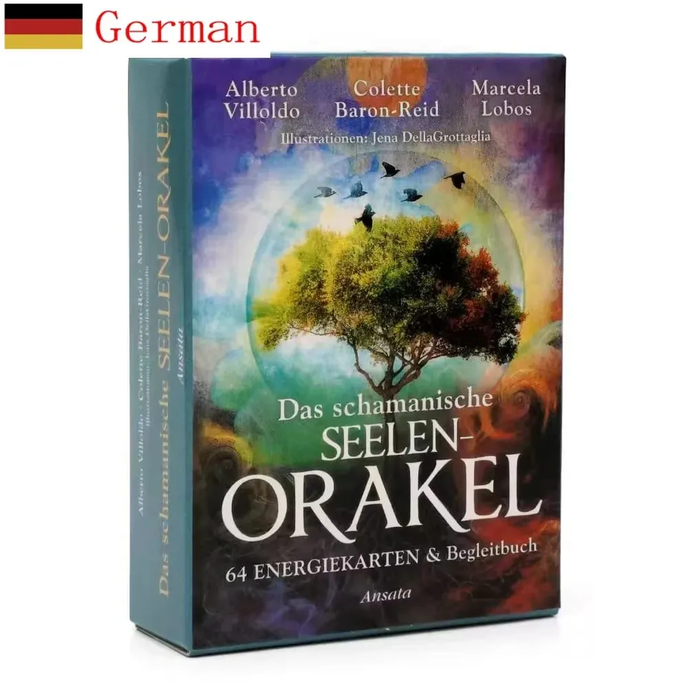 Deutsch Tarot Kartları Alman Tarot Güverte Oyun Oynamak Kader Kehanet Oyunu Masa Oyunu Kağıt talimatı ile Aile Partisi Oyunu — image 6