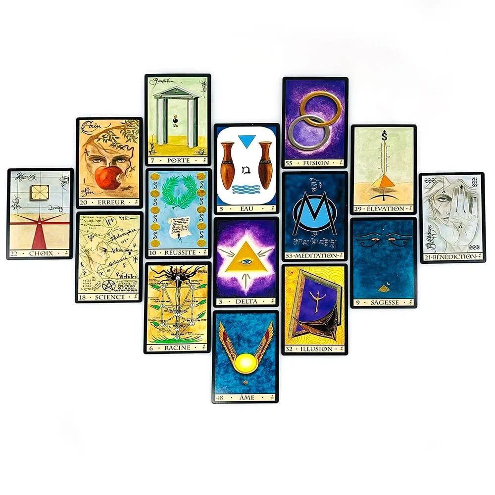 Oracle De La Triade Kad Oracle Versi Perancis Kad Oracle Ramalan Rohani Dengan Buku Panduan Kad Bacaan Esoterik Mistik