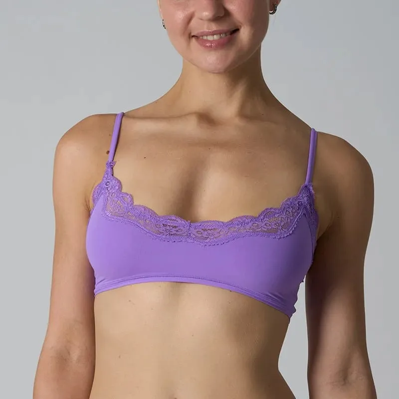Set Pepejal Bra Renda Comel Gabungan Percuma Wanita Bra Tali Boleh laras+Seluar Dalam Pinggang Rendah Bergaya Ringkas Set Pakaian Dalam Keanjalan Tinggi — image 12