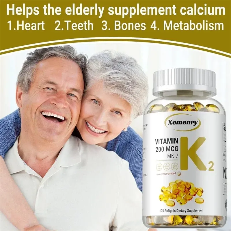 Vitamin K2 MK-7 Supplement - Supports Bone Density Teeth Skin Heart Health and Immunity — image 6