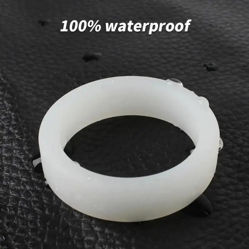 1 ชิ้นชายอวัยวะเพศชายแหวนซิลิโคนแหวน Cock ชายล็อค Ejaculation Scrotal Ball Stretcher Anillo Hombre Cockring เพศของเล่นสำหรับผู้ชาย — image 4