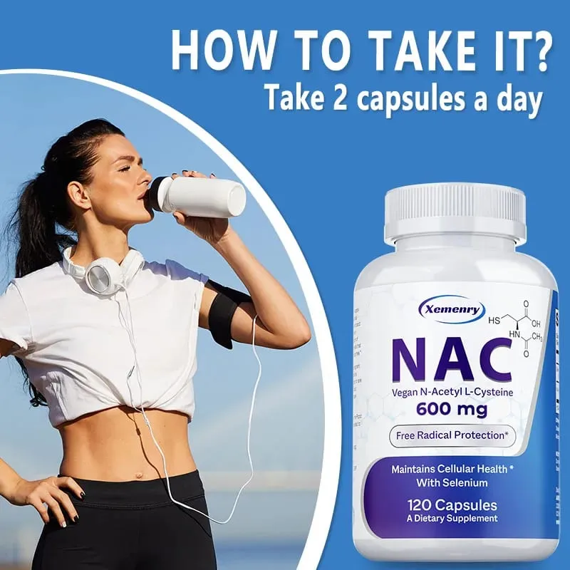 NAC - Promotes Cleansing Detoxification and Repair Reduces Lipids Brightens Skin Improves Joints and Hair and Anti-aging — image 6