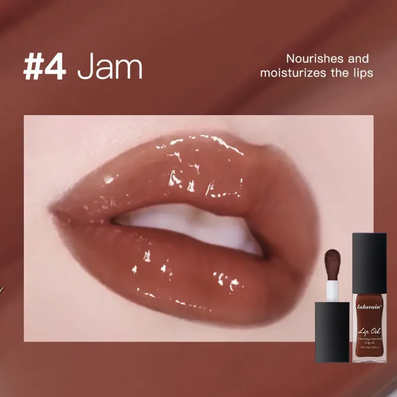 Lipgloss Mirror Lip Glaze Jelly Pout Lip Tint Long Lasting Moisturizing Shine Lipgloss Lip Makeup — image 9