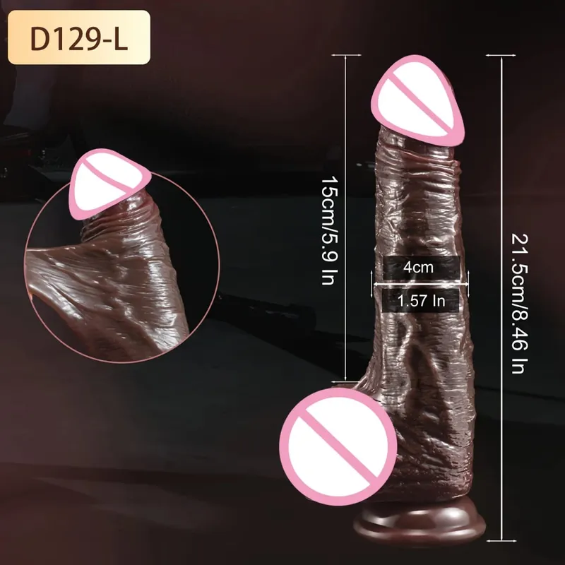 Besar Tebal Realistis Dildo Penis Besar Penetrasi Ganda Anal Plug Vagina Masturbasi Kontol Palsu Mainan Seks Dewasa untuk Wanita Sexuales — image 13