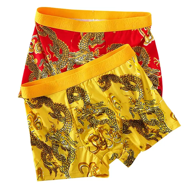 4 stks/set Mannen Ondergoed 3D Patroon Sexy Onderbroek U-vormige Bolle Pouch Mode Jongens Slipje Nieuwe Stijl Boxershorts mannen — image 12