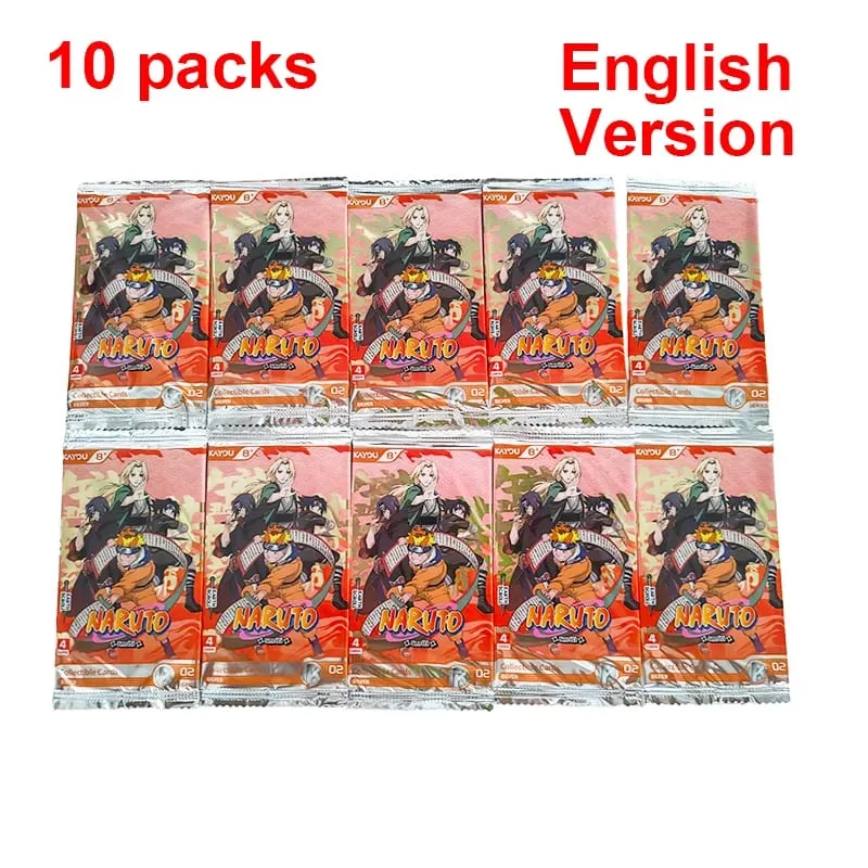 Kayou 정품 나루토 카드 부스터 팩 사스케 플래시 컬렉션 카드 애니메이션 그림 장난감 선물 어린이 생일 크리스마스 — image 6