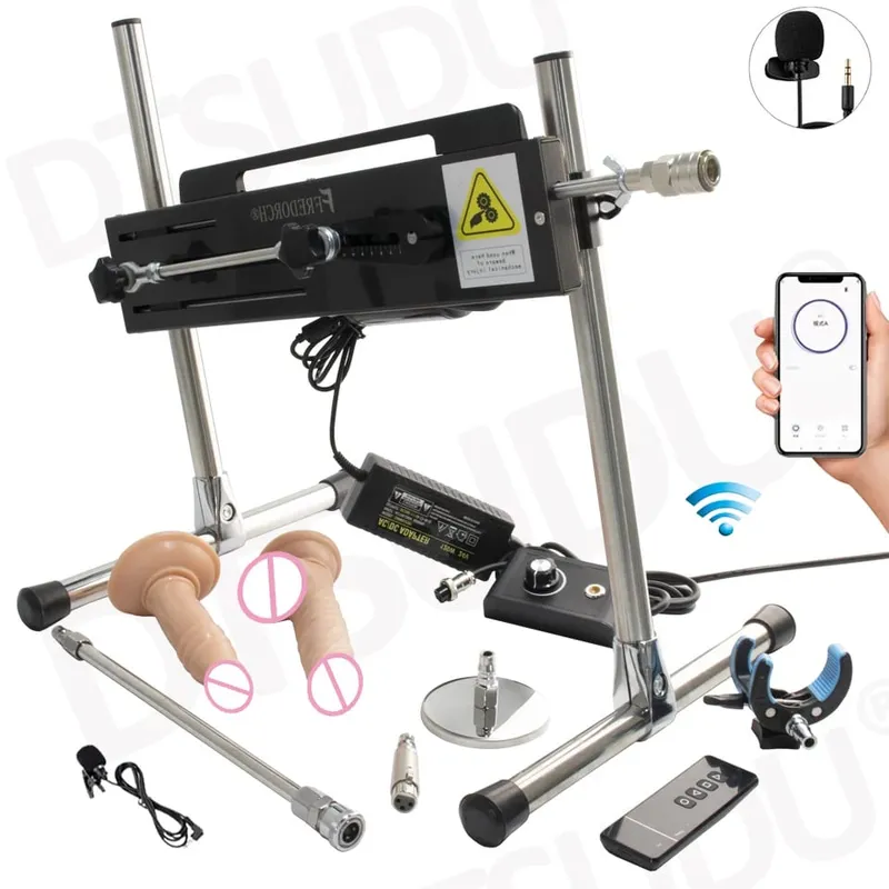 Mesin Dildo Automatik Dildo-120W 3-15cm Melancap Super Senyap Mesin Seks Dildo Pasangan Dewasa Mainan Seks Lelaki Wanita