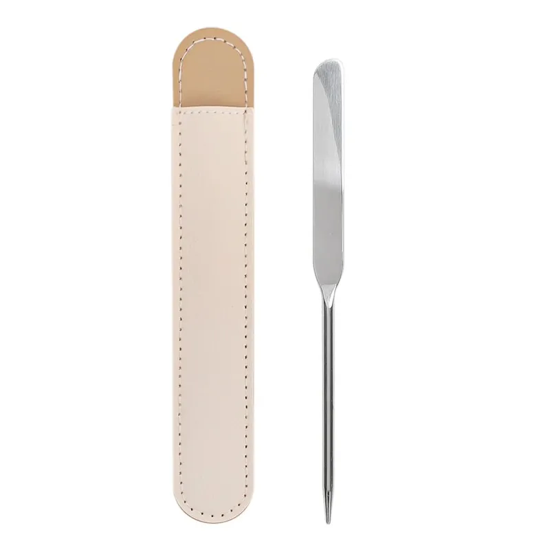 Profesyonel Makyaj Spatula Karıştırma Çubuğu Fondöten Fırçası Harmanlayan Likit Fondöten Gölge Fırçaları Yüz Tabanı Makyaj Güzellik Aracı — image 8