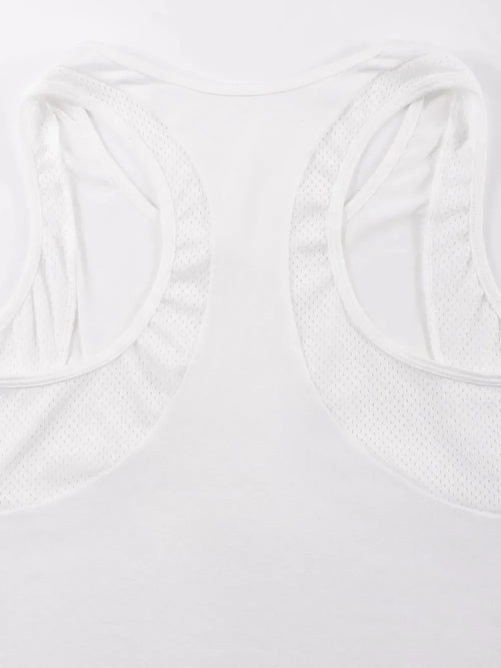 Baju Atasan Tanpa Lengan Pepejal Musim Panas Wanita Vest Sukan Kering Cepat Longgar Bernafas Lembut Gim Luaran Pakaian Luaran Baju Tangki Wanita Asas — image 4