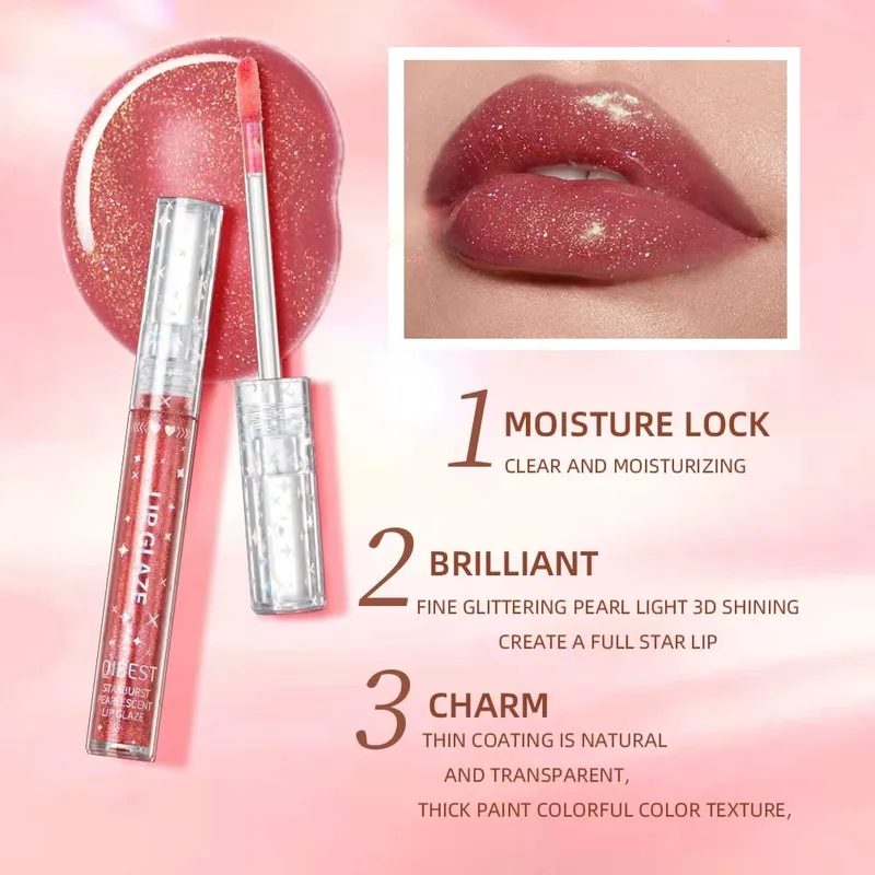 Juego de brillo de labios de 9 colores, brillo duradero, lápiz labial líquido, hidratante, brillo de labios brillante, maquillaje, Kit de esmalte de labios brillante — image 3