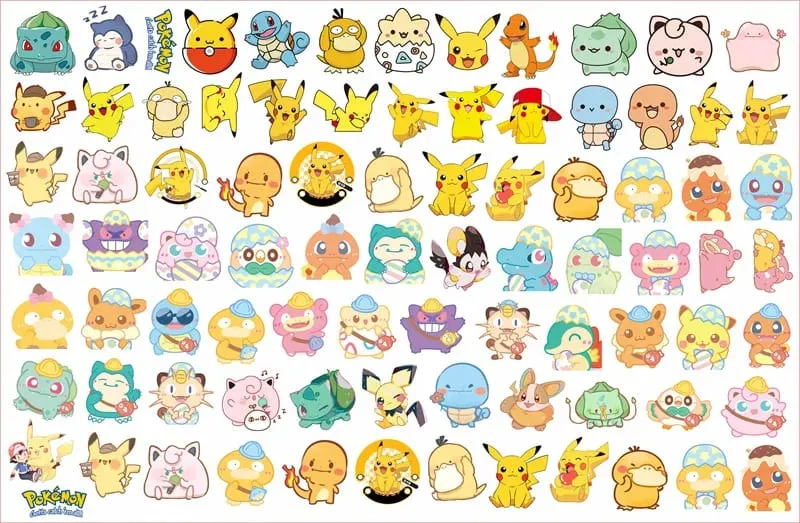 Pokemon acrilico fai da te patch ciondolo Kawaii taglio a forma speciale cartone animato anime stampa fronte-retro portachiavi materiale forcina — image 12