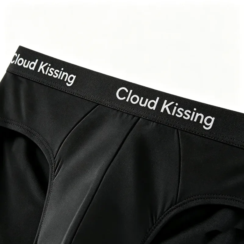 Set da 10 pezzi Cloud Kissing Slip da uomo con custodia a U, morbido, setoso e traspirante, cintura elasticizzata premium, biancheria intima quotidiana per tutte le stagioni — image 4