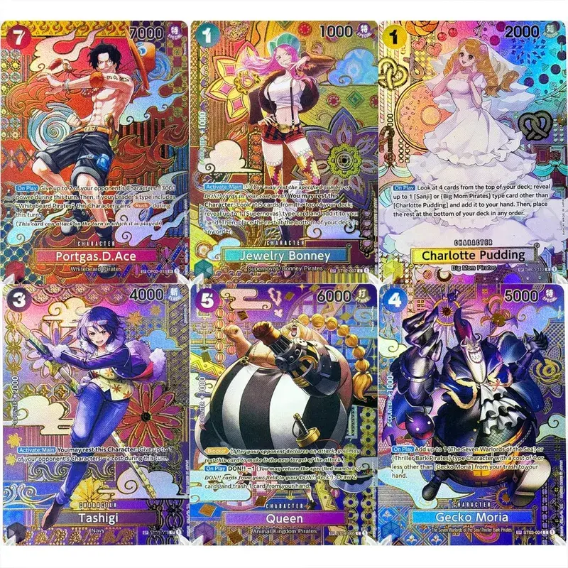 Pełny zestaw jednoczęściowa gra karciana SP rzadka karta kompletna kolekcja wysokiej jakości replika DIY Anime folia karta proxy [angielski/japoński]