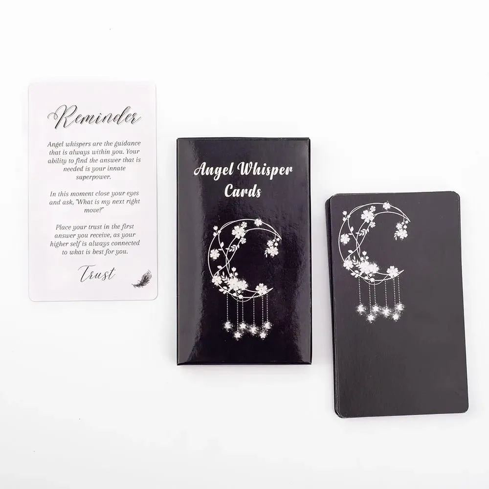 26 Cards Angel Whisper Tarot Cards English Version Board Game Divination Oracle Deck Card Game 10.3*6Cm — image 2