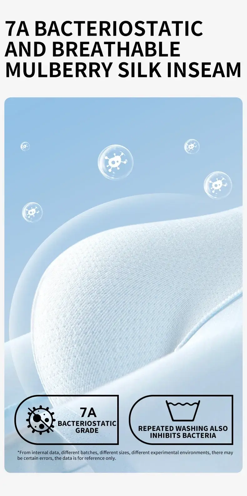 MiiOW 3Pcs Ice Silk Men's Underwear Boxers 7A Antibacterial Men Panties Breathable Mesh Mens Underpants Summer Man Boxer Briefs — image 5