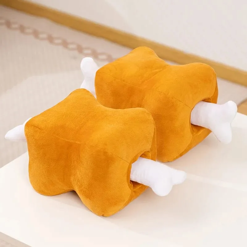 40 cm Knochen-In Fleisch Plüsch Knochen Kissen Lustige Fleisch Schreibtisch Nickerchen Kissen Gefüllte Weiche Puppe Für Schlafen Sofa kissen Zimmer Dekor — image 2