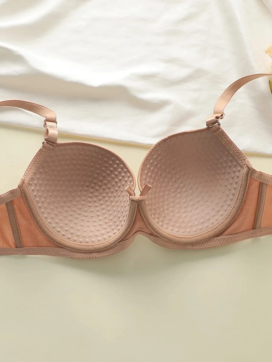ผู้ขายที่ดีที่สุดใหม่ 2 ชิ้นผสมสีสีทึบชุดเซ็กซี่ชุดชั้นในชุด push up bra ชุด minimalist ชุด A2127 — image 3