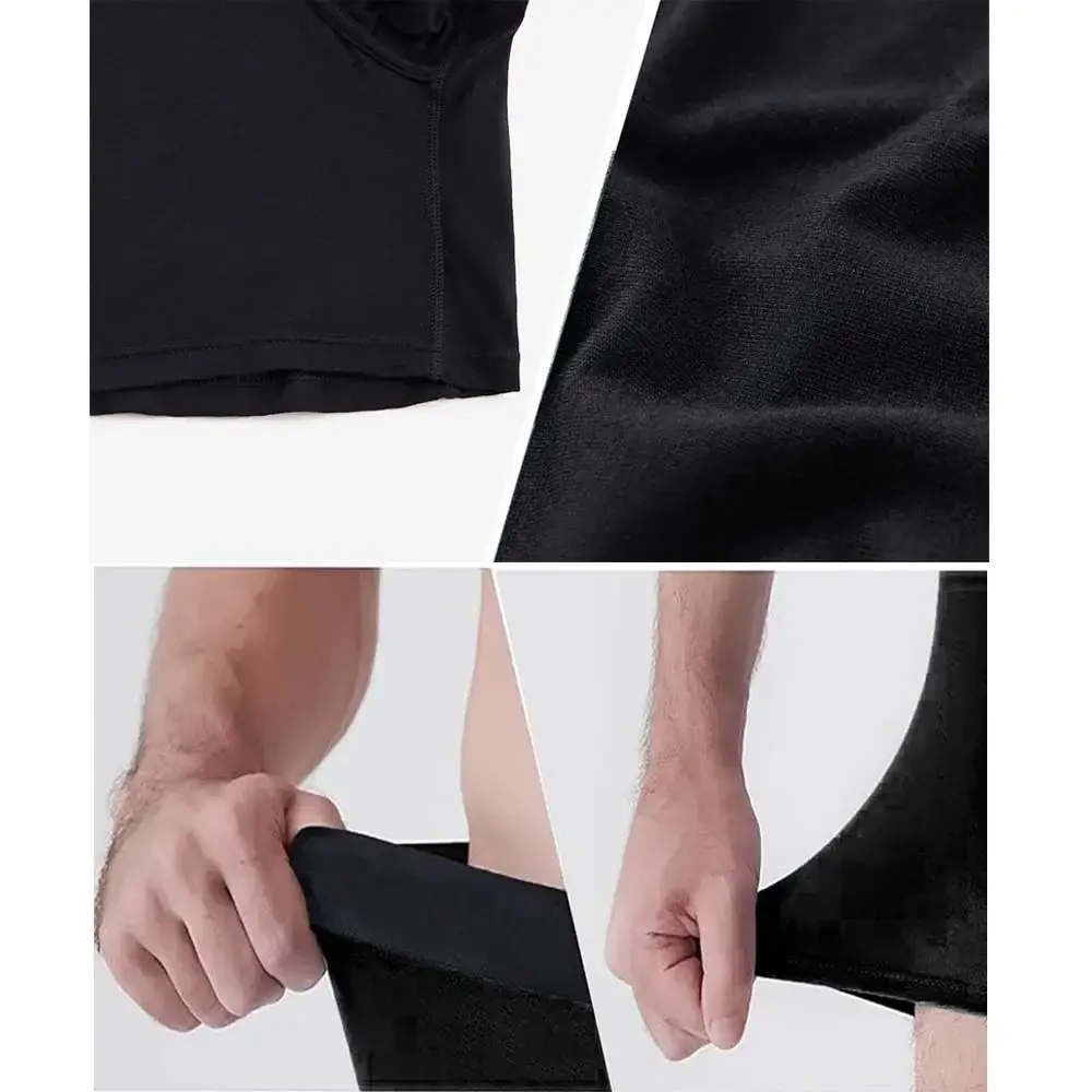 6 pezzi biancheria intima da uomo in fibra di bambù tinta unita boxer da uomo semplice pantaloncini in tessuto di alta qualità mutandine morbide e traspiranti — image 7