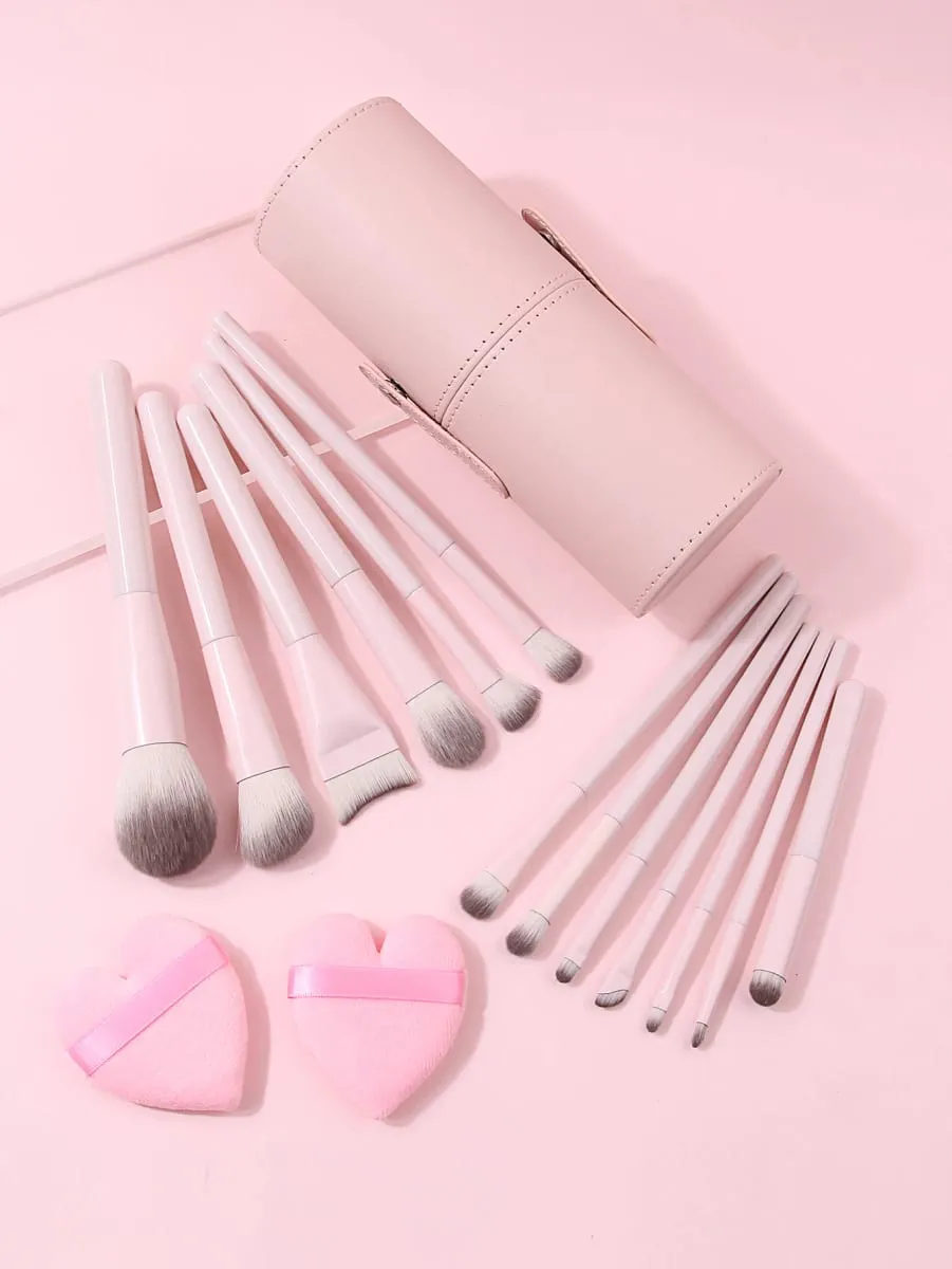 Σετ επαγγελματικού πινέλου μακιγιάζ Foundation Blush Eyeshadow Brush Contour Powder Brush Complete Makeup Tools Kit Travel Essent — image 3