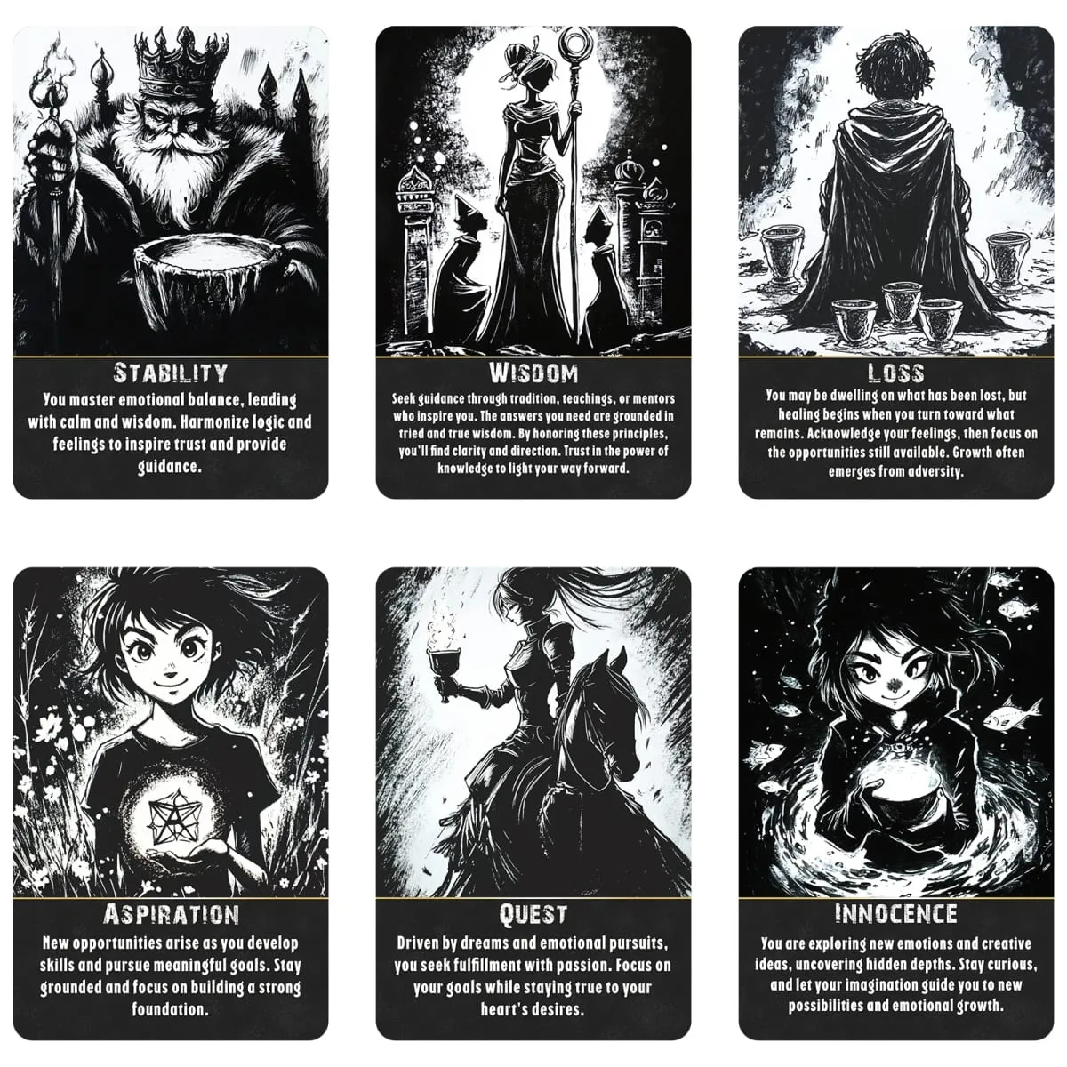 78 Lythra-Tarotkarten-Set, Tarot-Orakelkarten für Anfänger, spirituelle Werkzeuge für Intuition, emotionale Einsicht und innere Weisheit — image 2