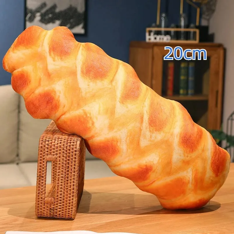 20/50cm Long Bread Pillow Stuffed Like Real Sesame S Cheese Denmark Toast Chopped Green Onion Sleeping Hug Support Leg Gift — image 15
