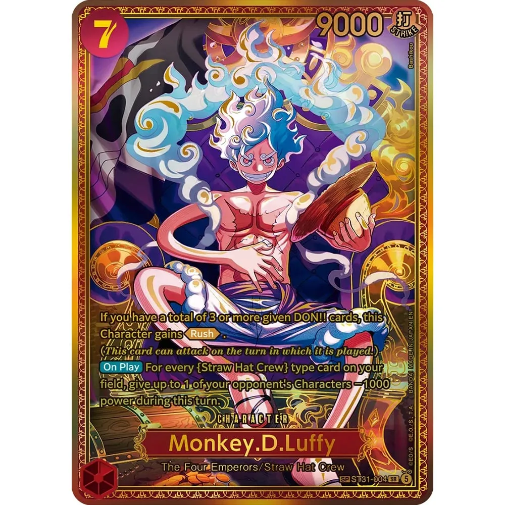 Bộ sưu tập Thẻ Monkey D. Luffy EB04-061 OPCG EN Tỏa Sáng Sáng Tạo Hiếm Hình Ba Chiều Nổi Họa Tiết Giấy Bạc Thẻ — image 13
