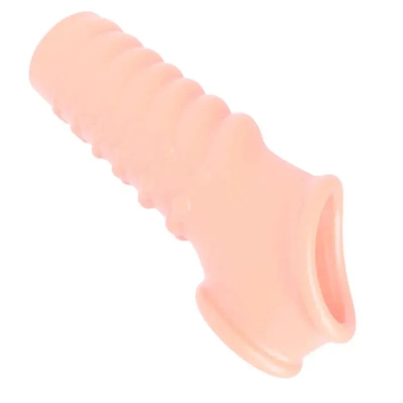 4 tip Penis Büyütme Kollu Penis Extender Ereksiyon Horoz Halka Gecikme Boşalma Erkekler için Seks Oyuncakları Yetişkin Seks Oyunu — image 10