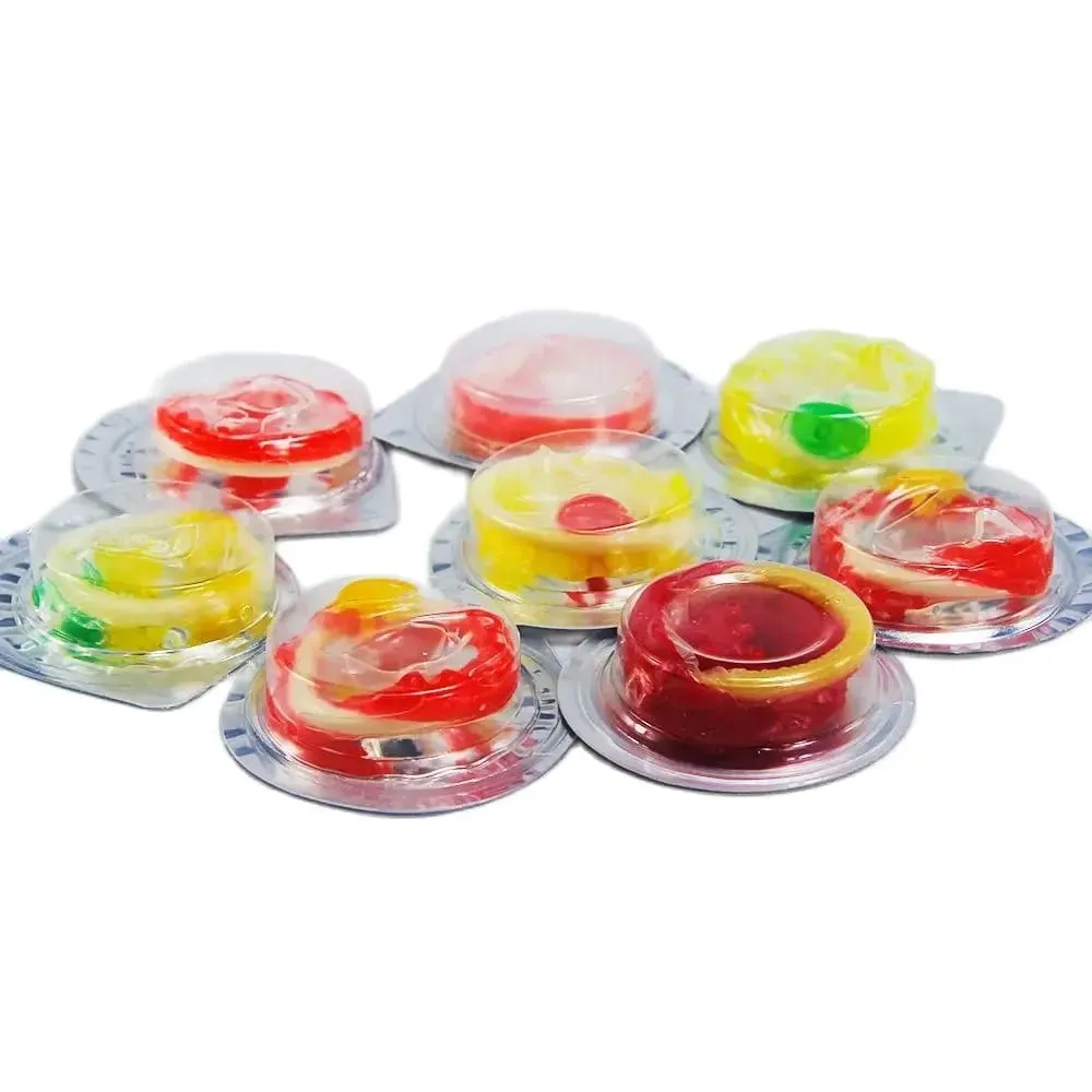 5pc Rippen vibrieren Hülse Dauerhafte Gepunktete Penis Verlängern Comdom Klitoris Massage Verzögerung Cock Ring Erweiterung Mantel Sex Spielzeug für Mann — image 3
