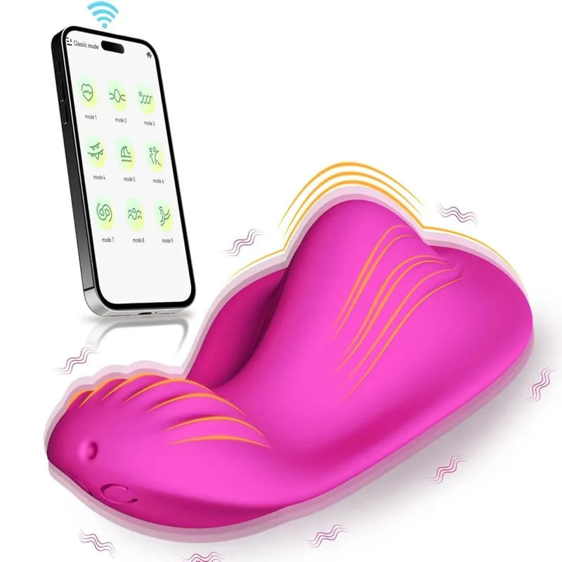 Kawalan APP Vibrator Boleh Dipakai Mini G Spot Faraj Perangsang Klitoris Tukang Urut Telur Bergetar Wanita Mainan Seks Dewasa untuk Pasangan — image 8