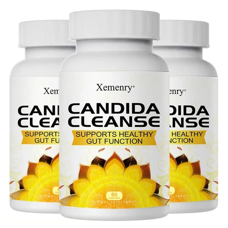 Candida Cleanse - ส่งเสริมการทำความสะอาดลำไส้และการล้างพิษ ปรับปรุงการย่อยอาหารและบรรเทาอาการท้องผูกและท้องอืด — image 1