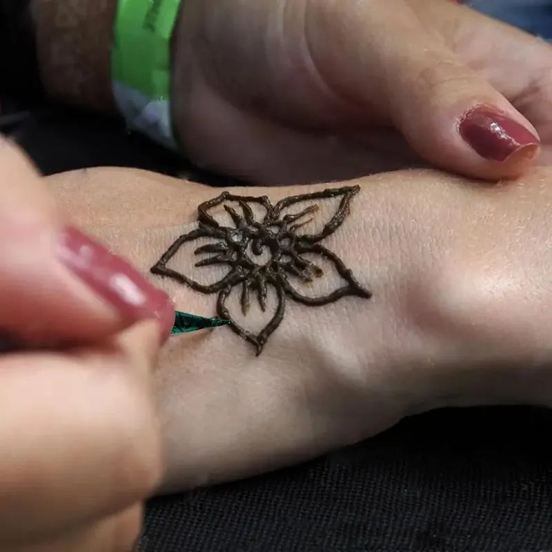 Henna Paste Cones ธรรมชาติบริสุทธิ์พืชกันน้ำยาวนานชั่วคราว Tattoo Mehndi ครีม Body Art มือวาดวาง — image 3