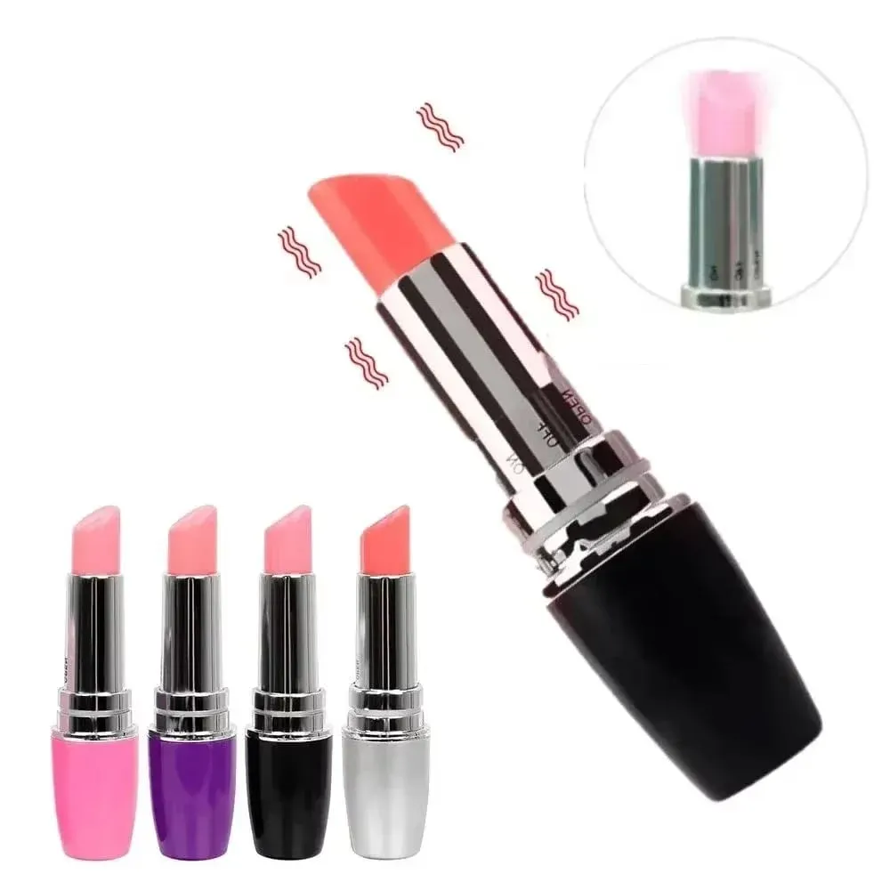 มินิลิปสติก Bullet Vibrator ที่มีประสิทธิภาพ G Spot Clitoris Stimulator Massager หญิง Masturbatio ของเล่นสำหรับผู้ใหญ่สำหรับผู้หญิงผลิตภัณฑ์ — image 1