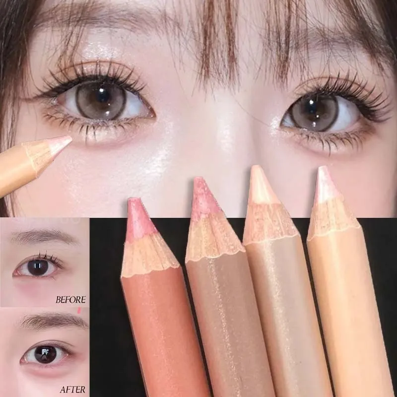Sparkling Eye Silkworm ปากกา 3D Under-Eye Highlighter ปากกากันน้ำ Smudge ยาวนาน Multi-Use Eye Liner Brightening eyeMakeup — image 2
