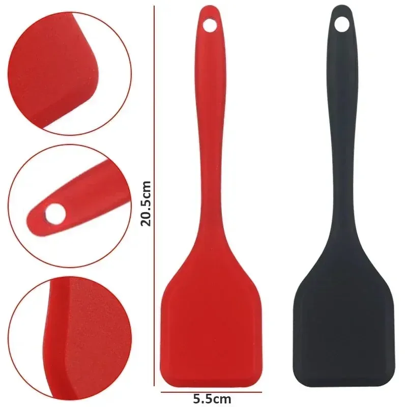Silikon-Kochleckspatel, dichte Schaufel, gebratener Fisch, Omelettschaufel, Antihaft-Spatel, Küchenkochutensilien — image 6